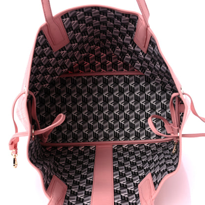 MCM Visetos Medium Liz Reversible Shopper Tote Blossom Pink 5 of 13