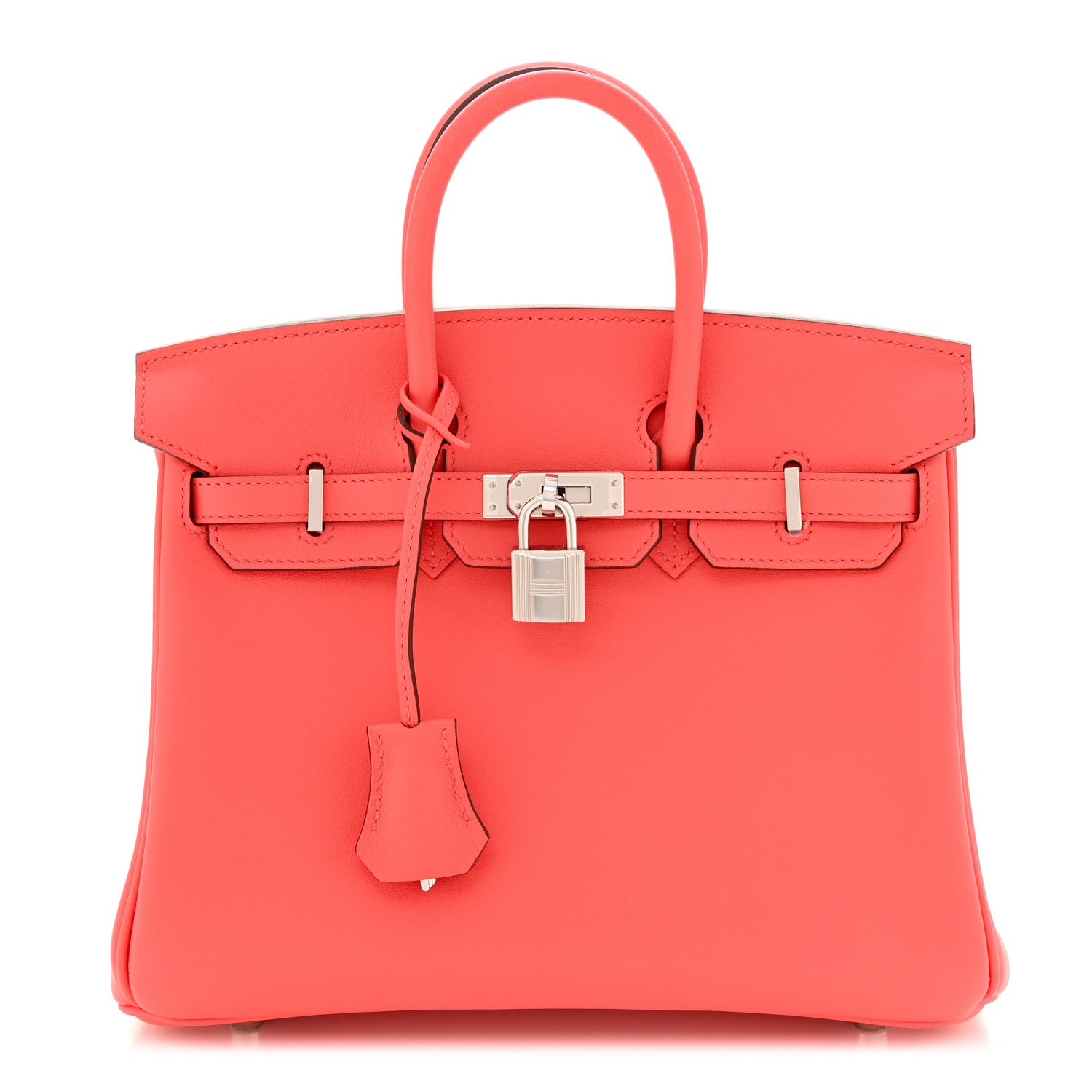 Hermes Swift Birkin 25 Rose Texas 1 of 11