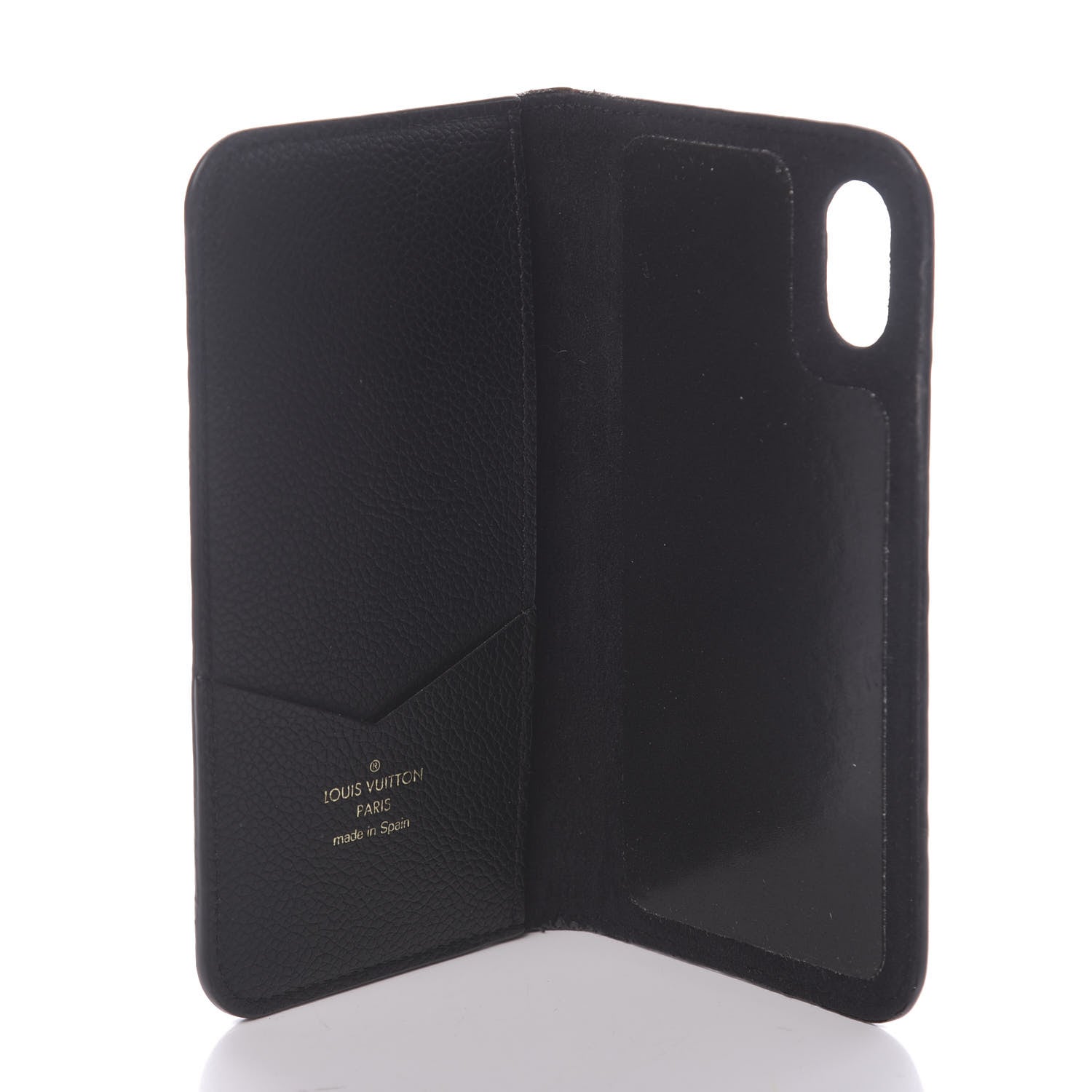 Louis Vuitton Empreinte iPhone X/XS Folio Case Black 5 of 8