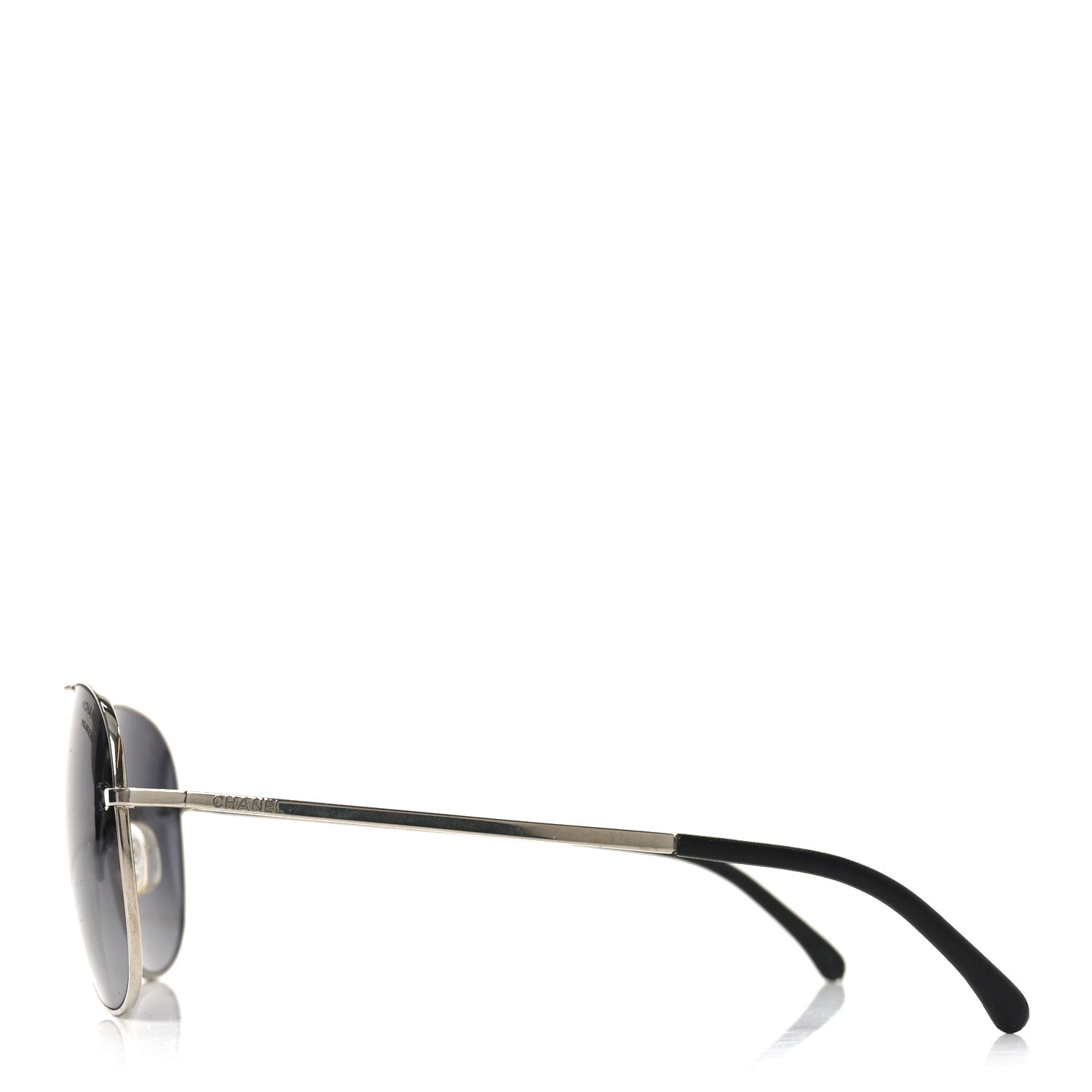 Chanel Aviator CC Sunglasses 4189-T-Q Black 1871230 – FASHIONPHILE