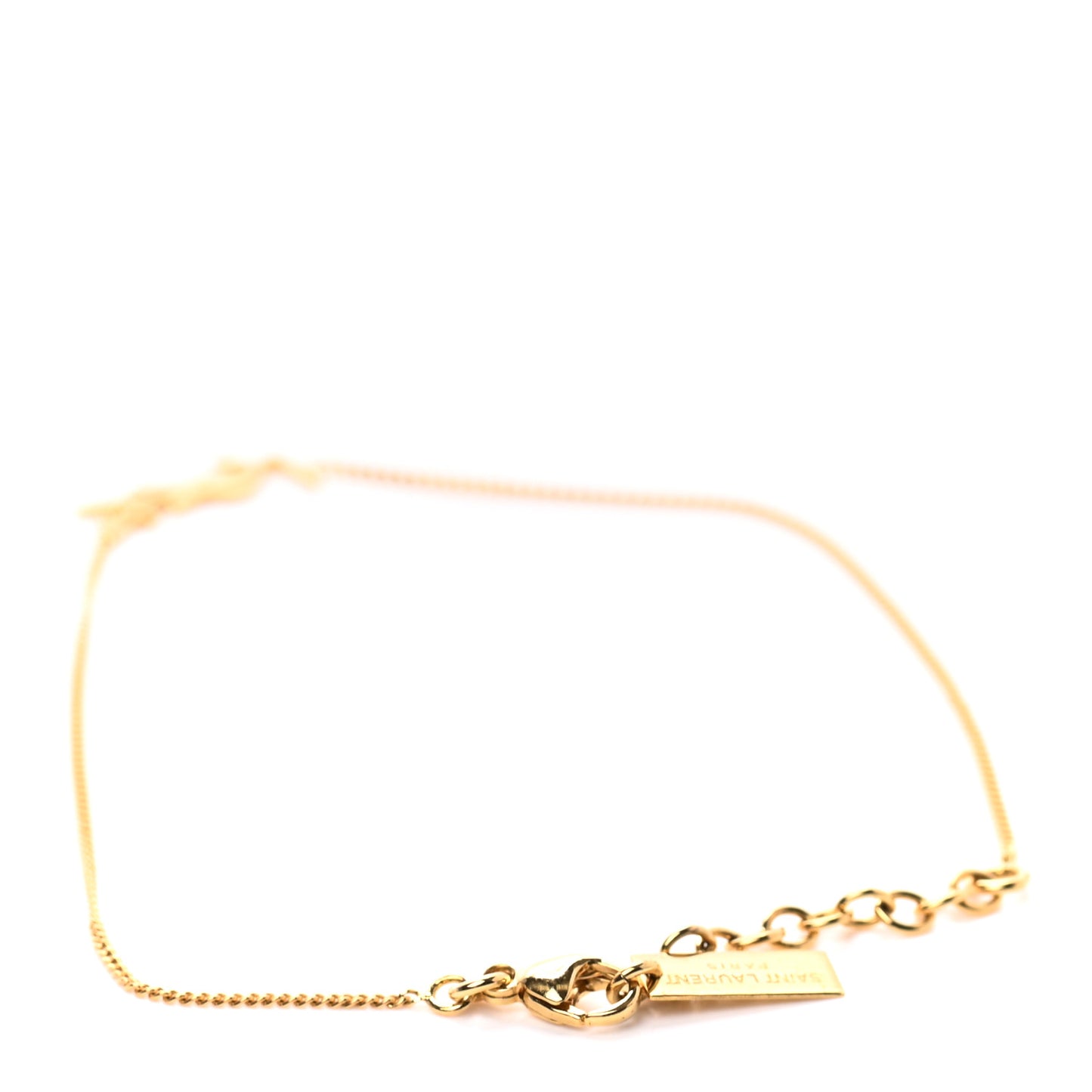 Brass Monogram Charm Bracelet