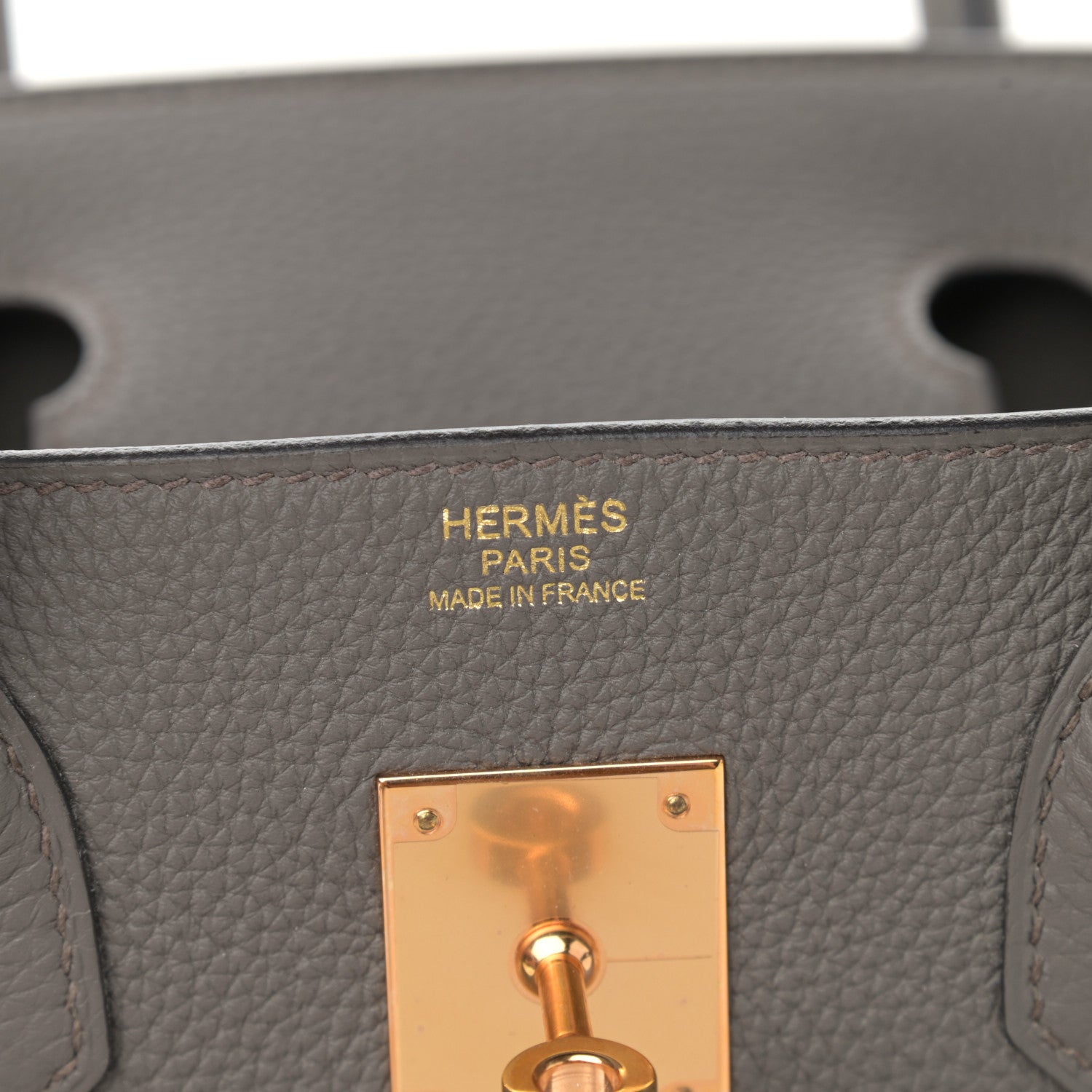 Hermes Togo Birkin 30 Etain 5 of 15
