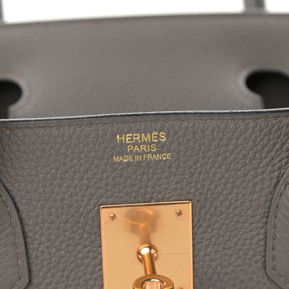 Hermes Togo Birkin 30 Etain 5 of 15