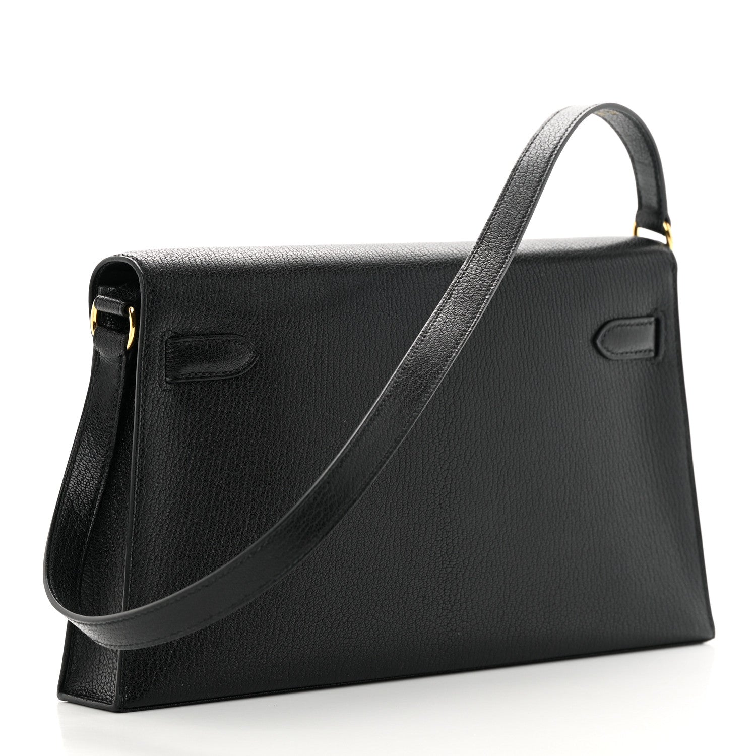 Hermes Chevre Chamkila Kelly Elan Black 3 of 11