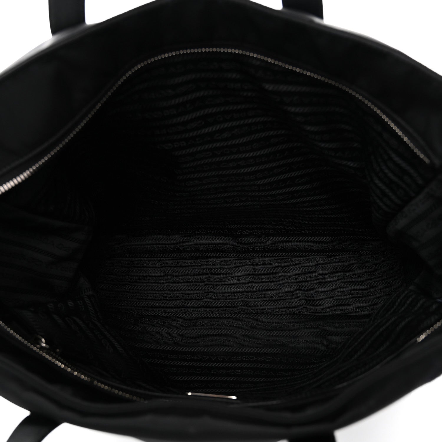 Prada Re-Nylon Spazzolato Tote Black 5 of 10