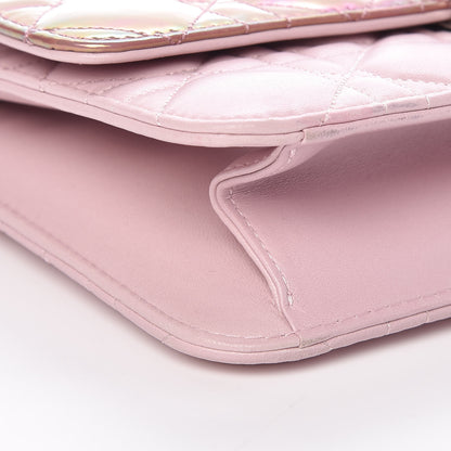 Christian Dior Patent Lambskin Cannage Miss Dior Promenade Pouch Pink 9 of 12