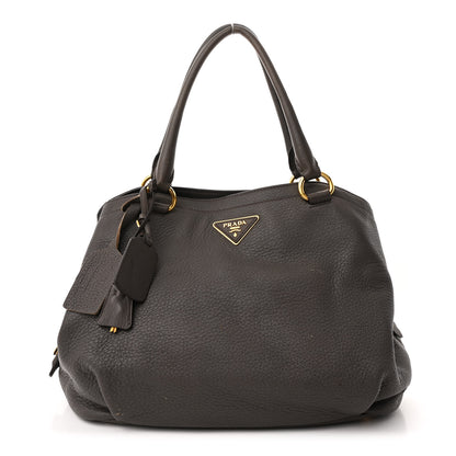 Prada Cervo Deerskin Tote Grigio 1 of 11