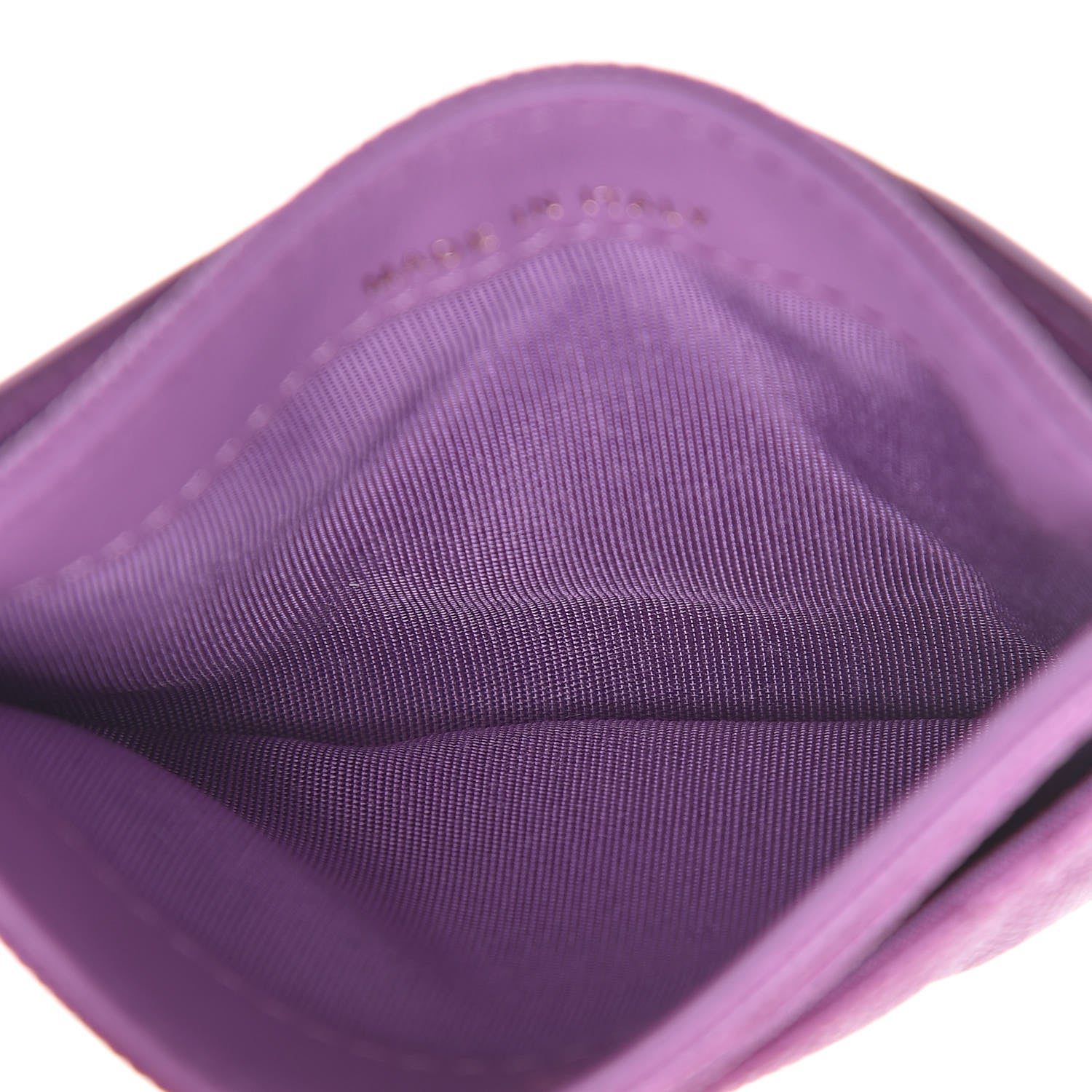 Chanel Caviar Quilted Filigree Card Holder Purple 5 of 9