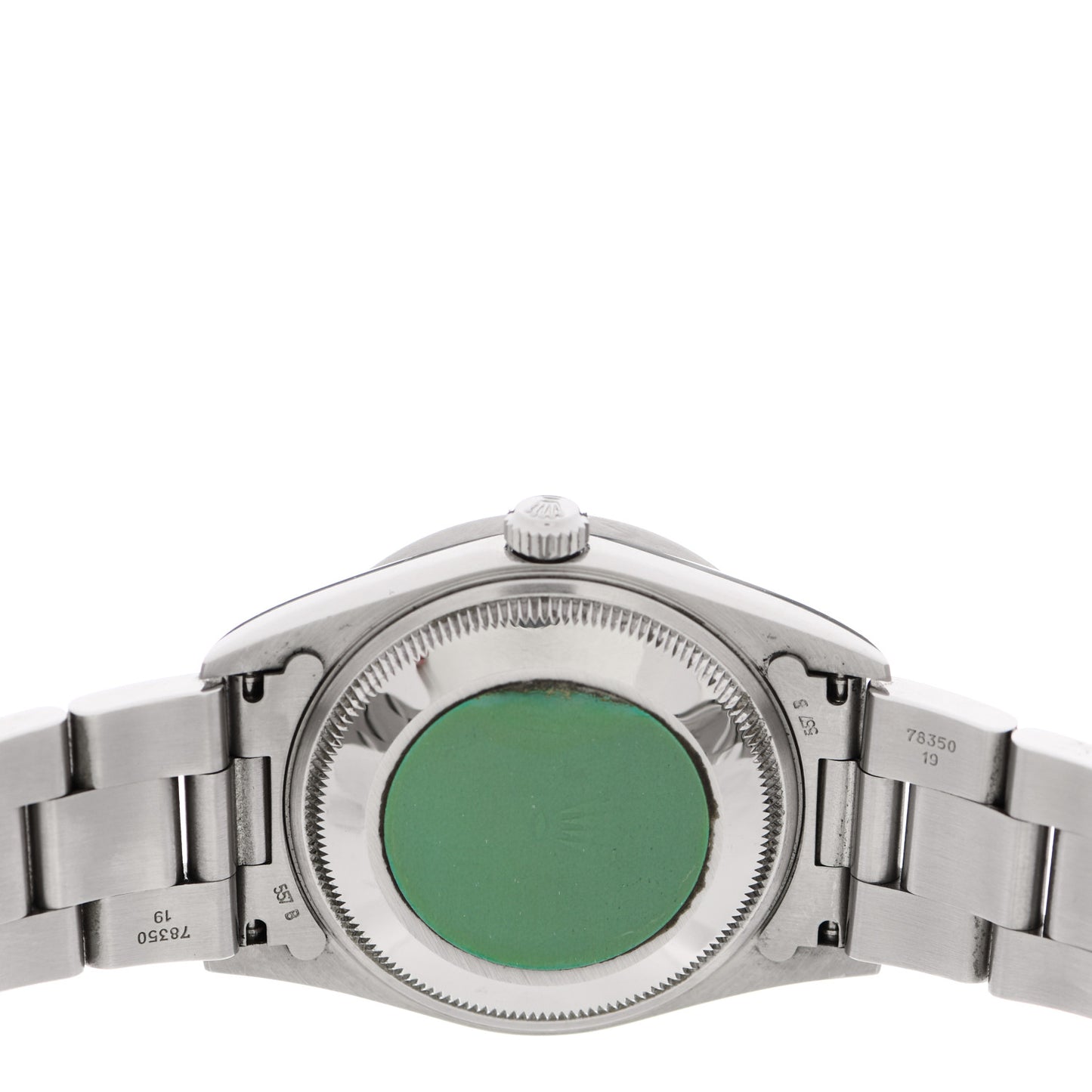 Stainless Steel 34mm Oyster Perpetual Date Watch Silver 15210