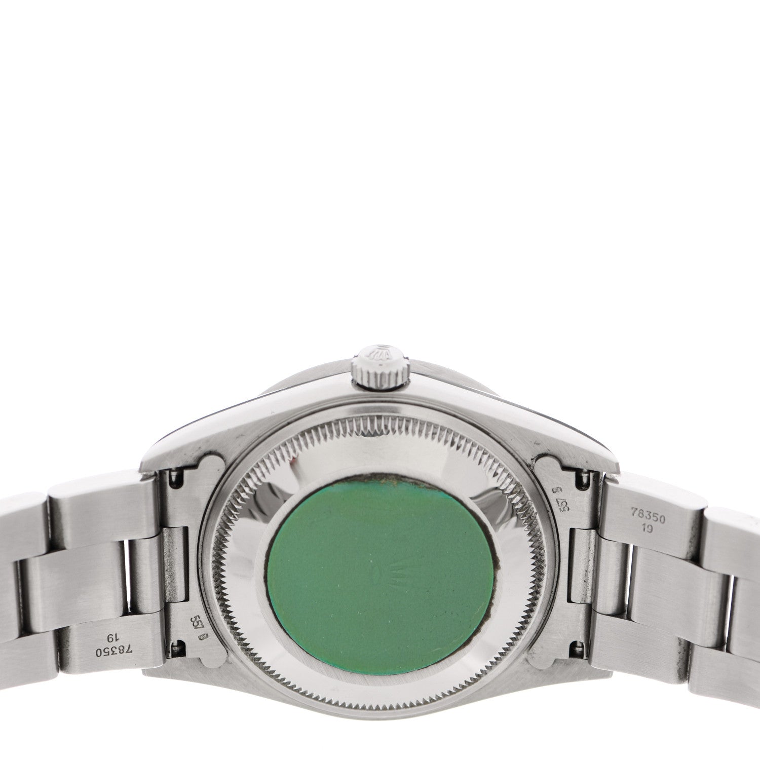 Rolex Stainless Steel 34mm Oyster Perpetual Date Watch Silver 15210 4 of 5