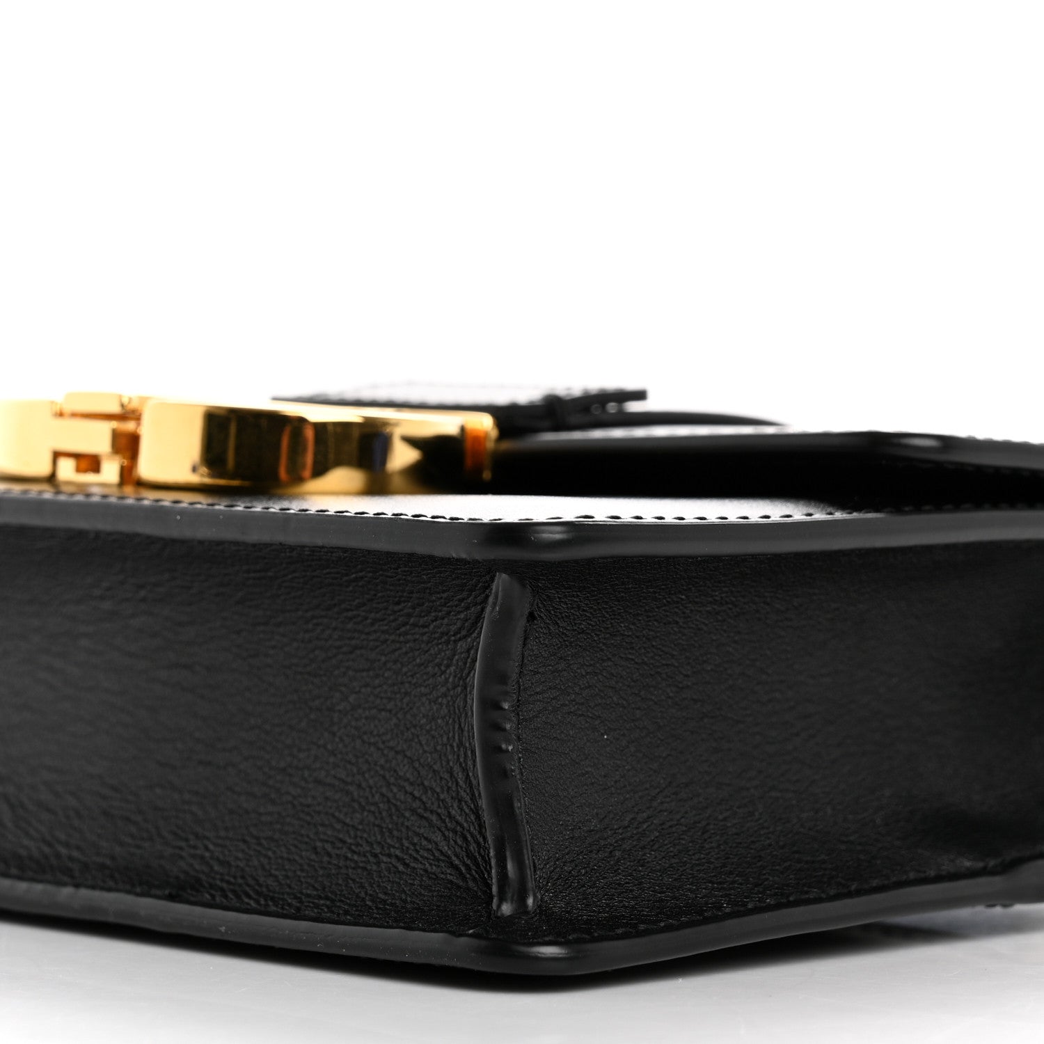 Christian Dior Smooth Calfskin Micro 30 Montaigne Flap Bag Black 10 of 12