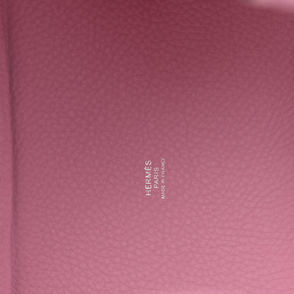 Hermes Taurillon Clemence Picotin Lock 18 PM Mauve Sylvestre 6 of 11