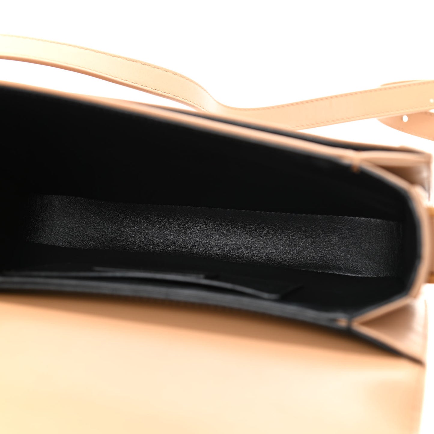 Box Calfskin Monogram Medium Solferino Satchel Natural Tan