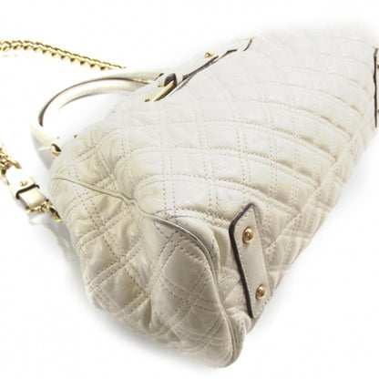 Marc Jacobs Quilted Leather Stam Bag White 5 of 9