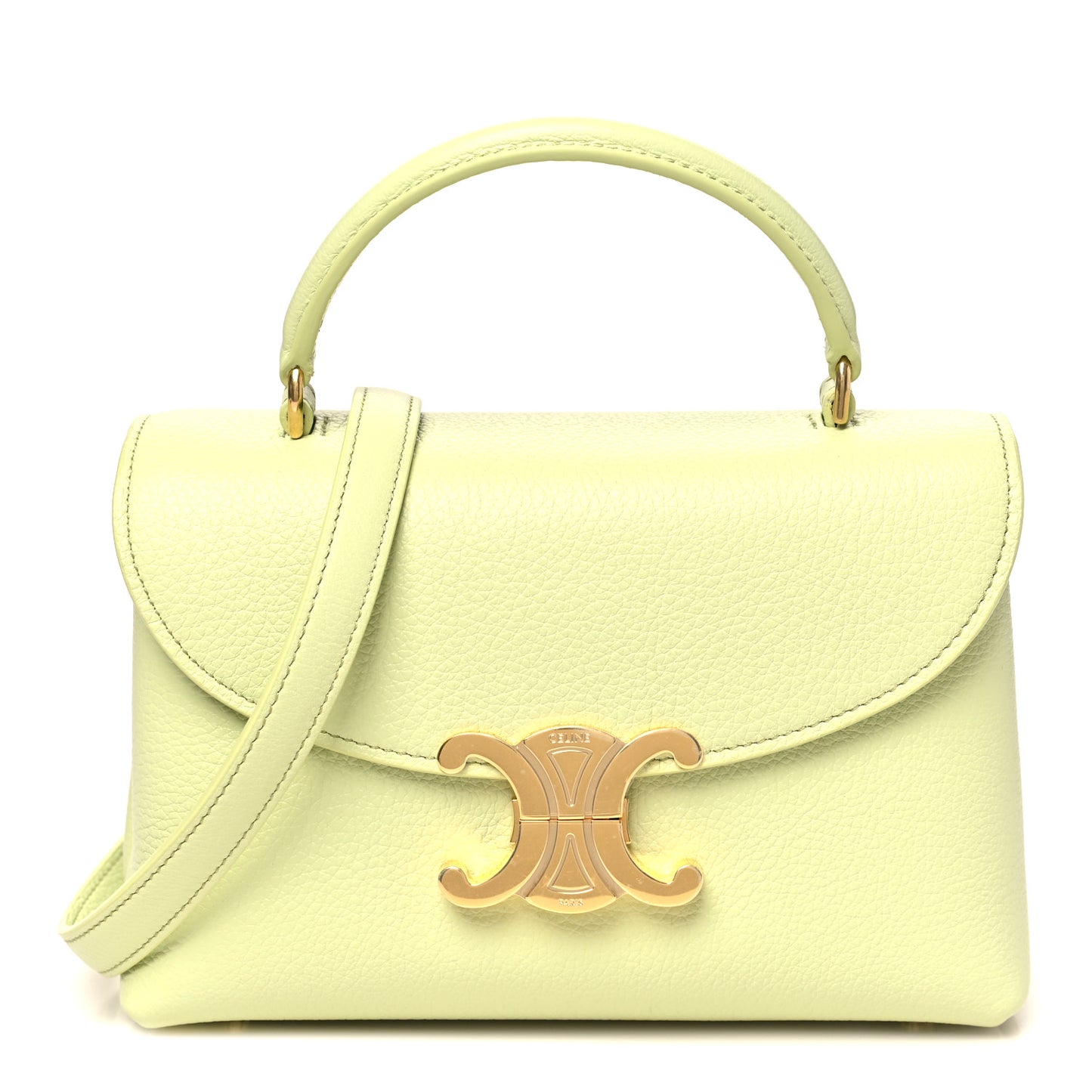 Supple Grained Calfskin Teen Nino Soft Lime
