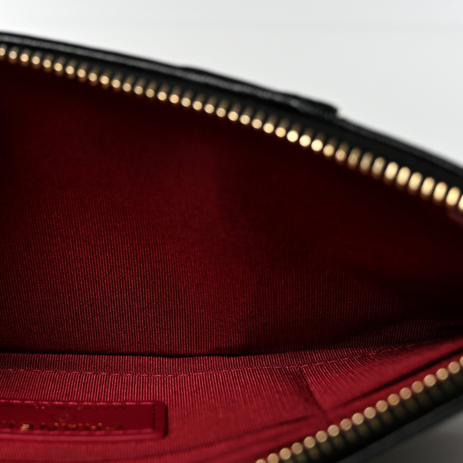 Chanel Goatskin Quilted Chanel 19 Flat Wallet Pouch Black 10 of 14