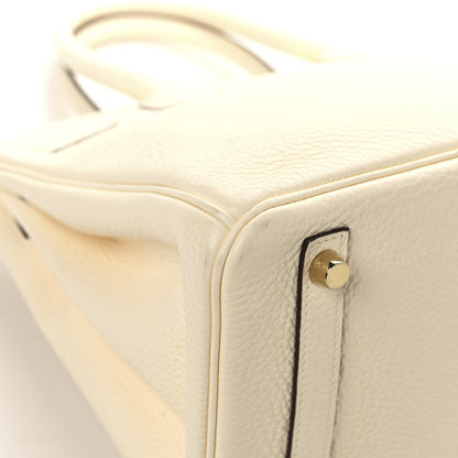 Hermes Taurillon Clemence Birkin 30 Nata 11 of 14