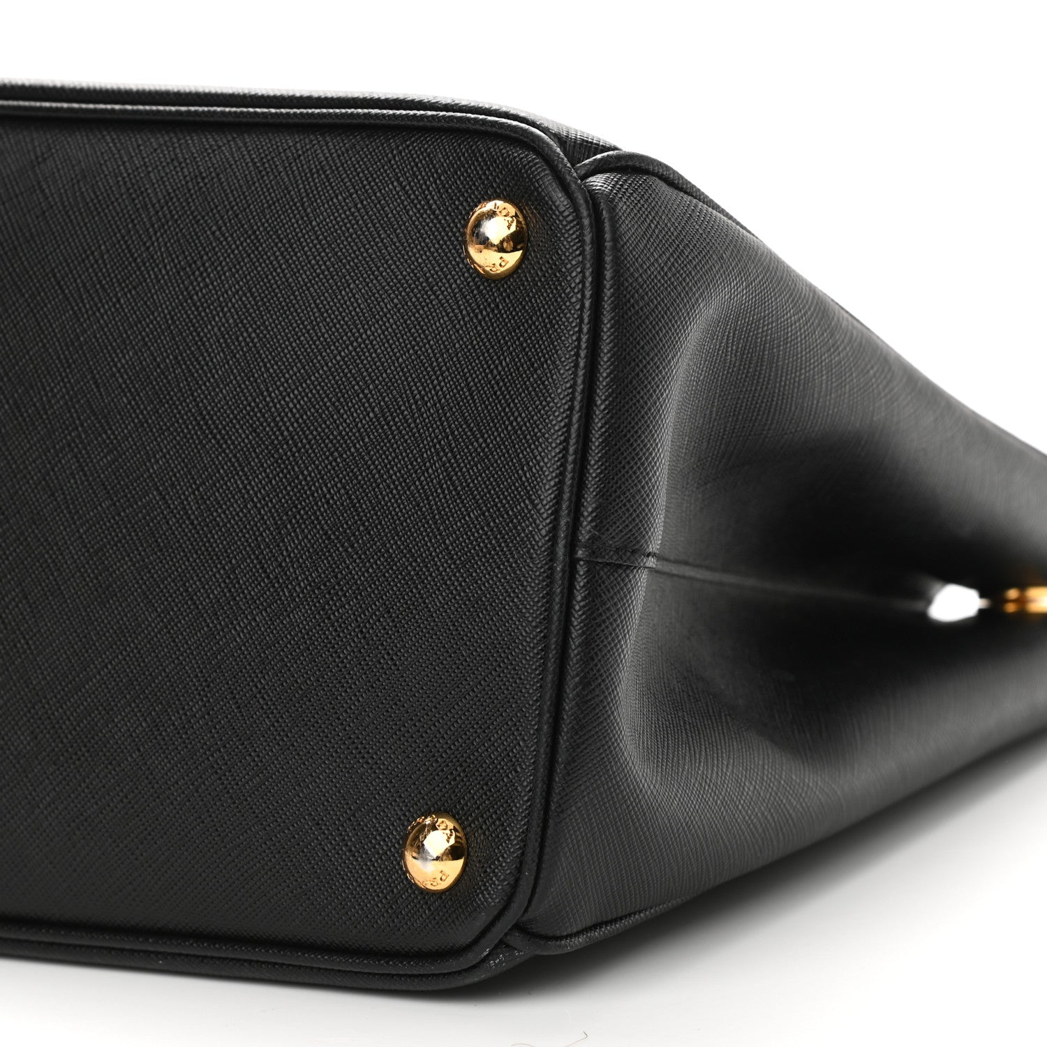 Prada Saffiano Lux Large Galleria Double Zip Tote Black 10 of 19