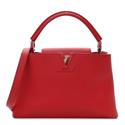 Louis Vuitton Taurillon Capucines BB Rubis 1 of 10