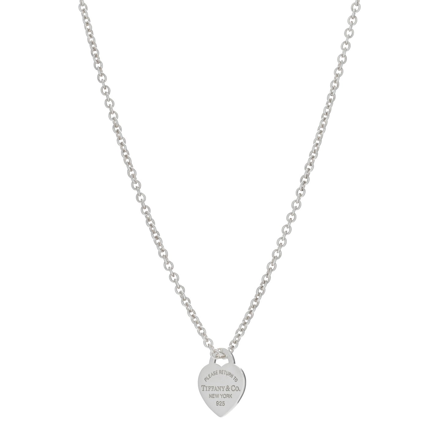 Sterling Silver Return To Tiffany Heart Pendant Necklace