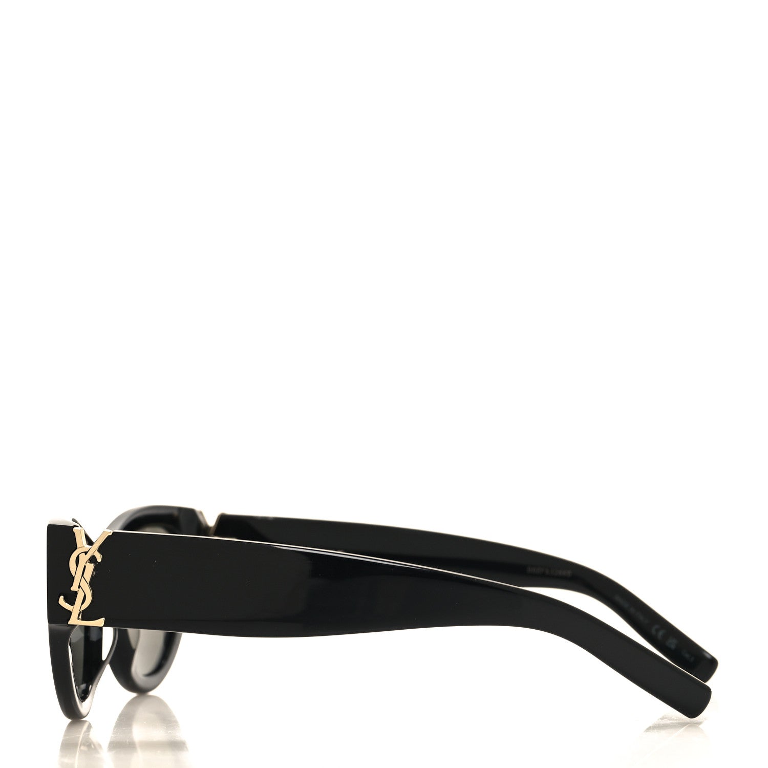 Saint Laurent Acetate Sunglasses SL M94 Black 3 of 8