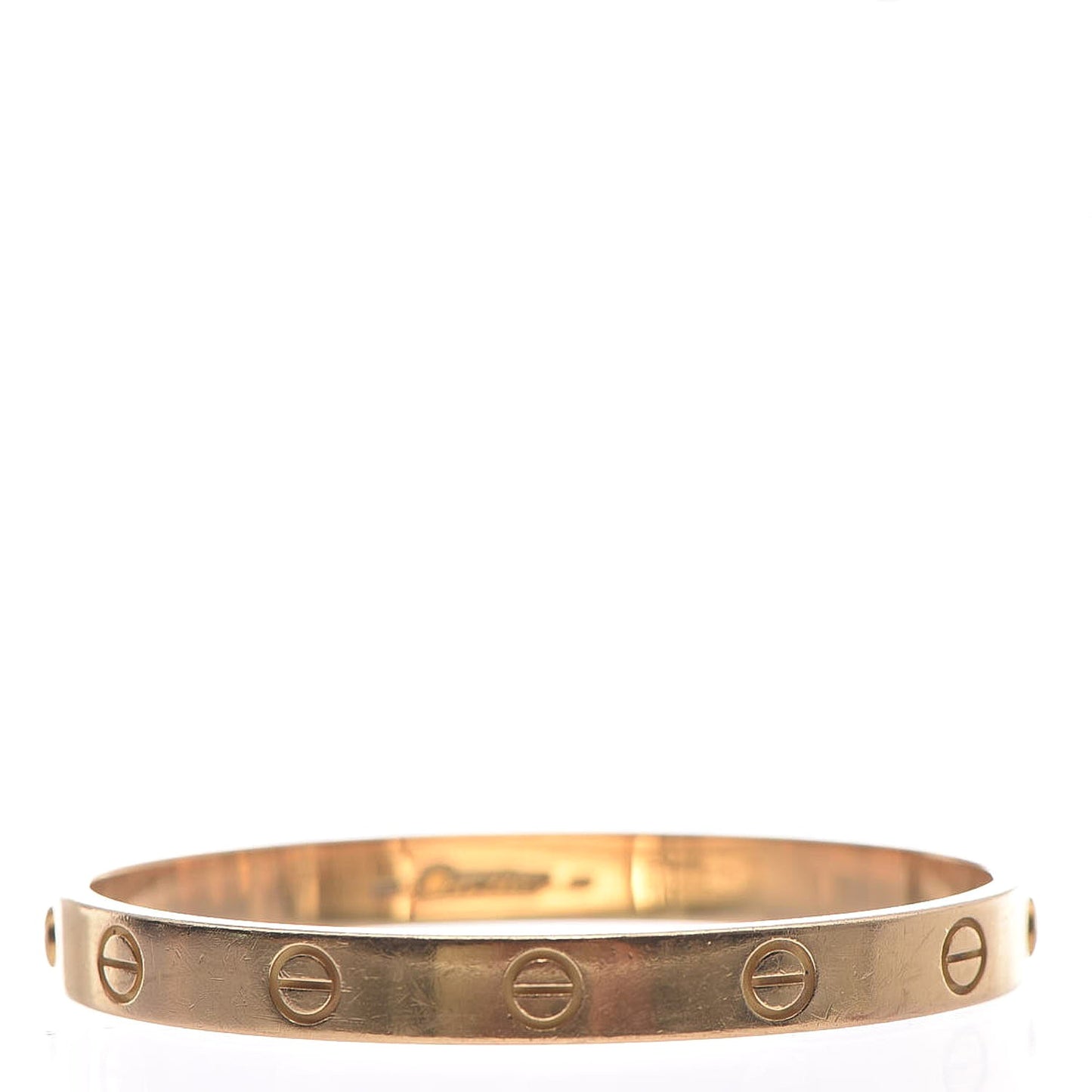 18K Yellow Gold LOVE Bracelet 16