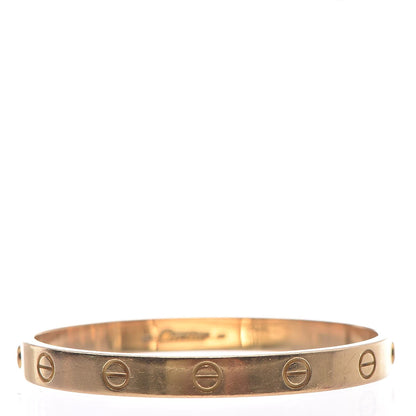 Cartier 18K Yellow Gold LOVE Bracelet 16 1 of 7