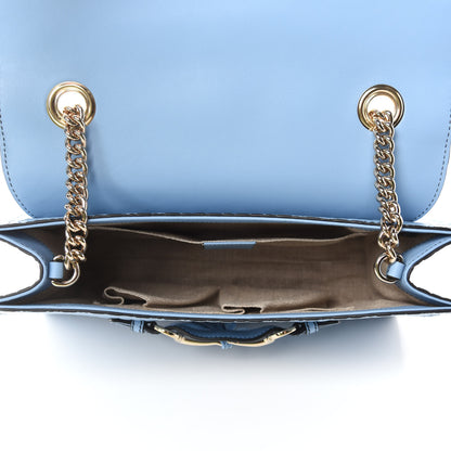 Gucci Microguccissima Medium Emily Chain Shoulder Bag Mineral Blue 5 of 10