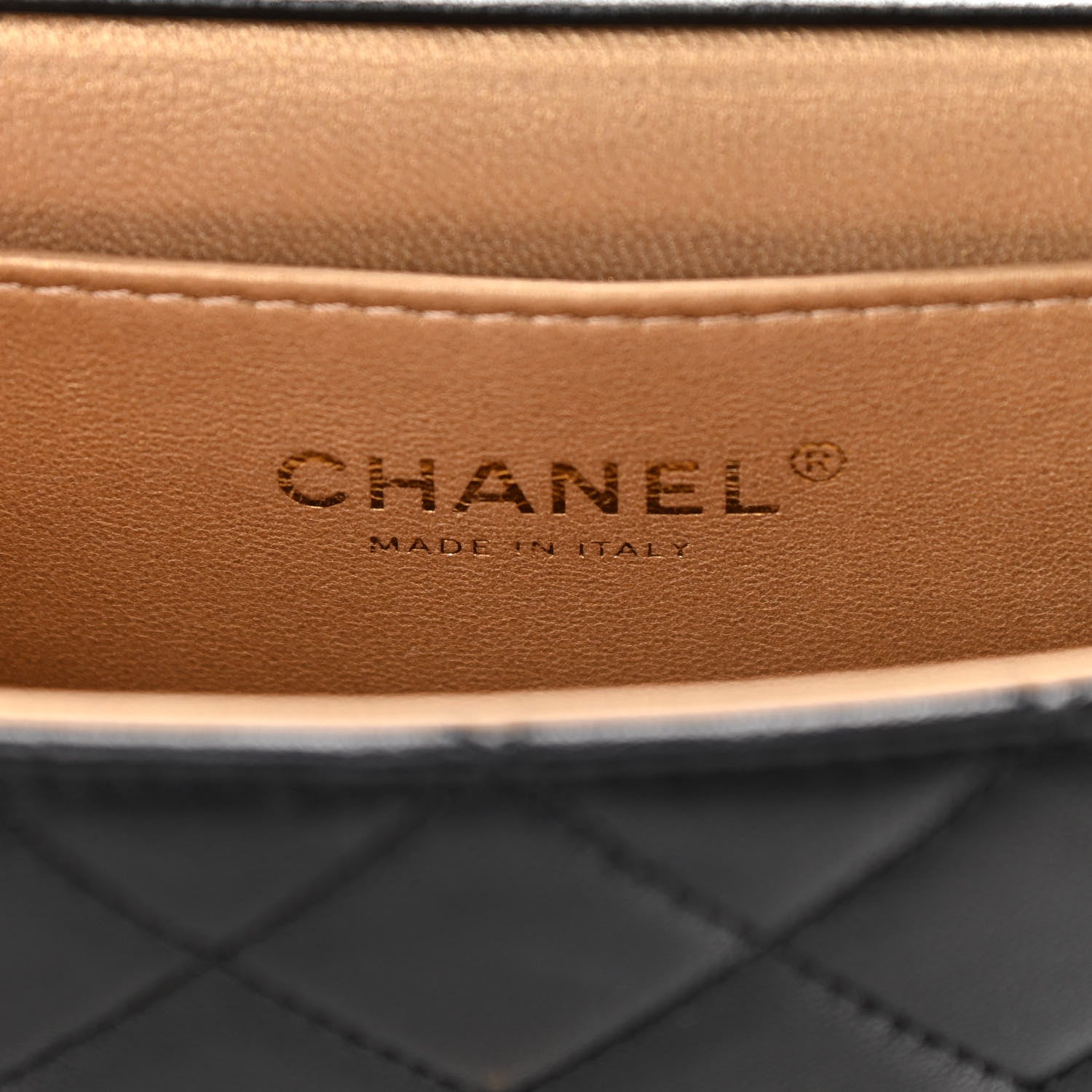 Chanel Goatskin Quilted Chic Pearls Flap Black 5 of 10