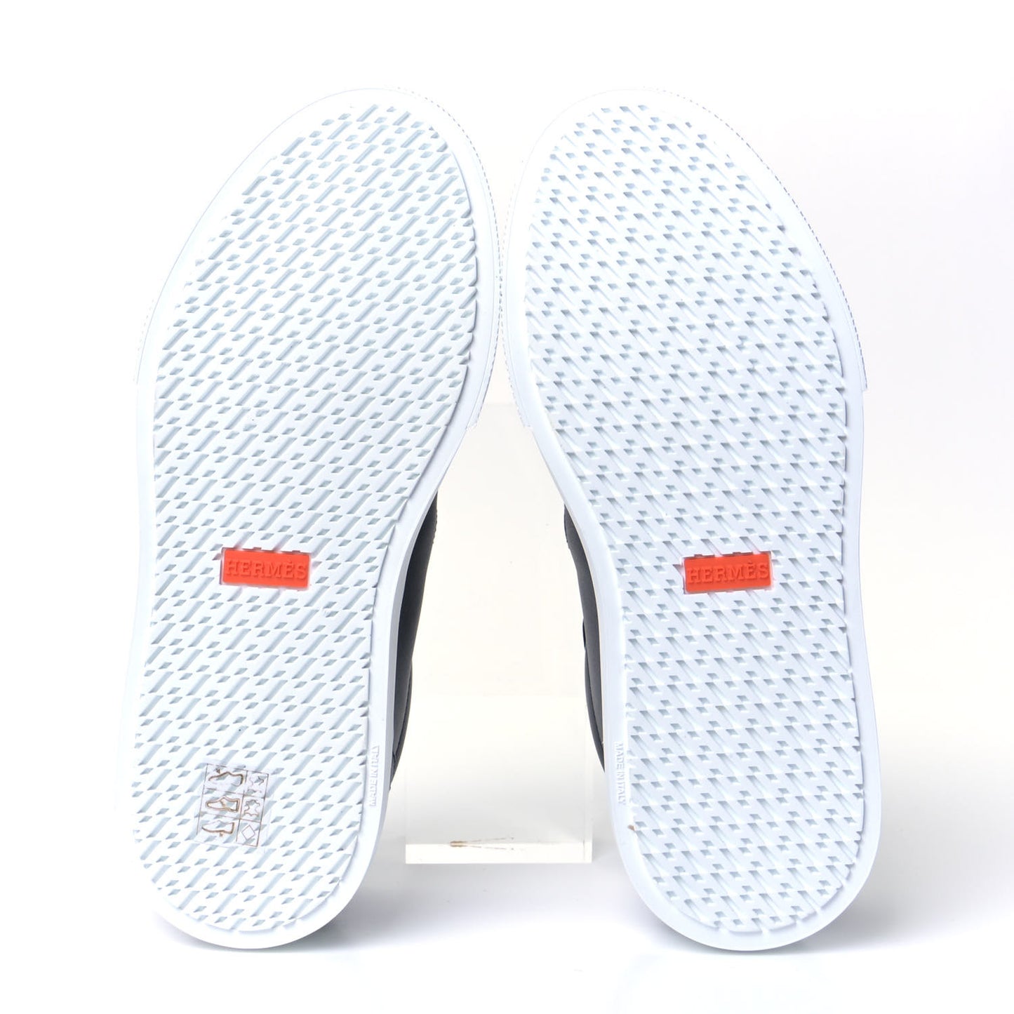Calfskin Day Sneakers 36.5 Black