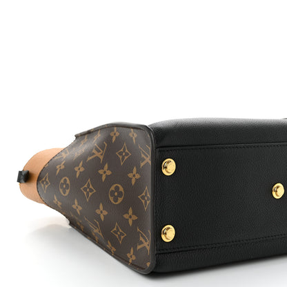 Louis Vuitton Calfskin Monogram On My Side Black 8 of 9