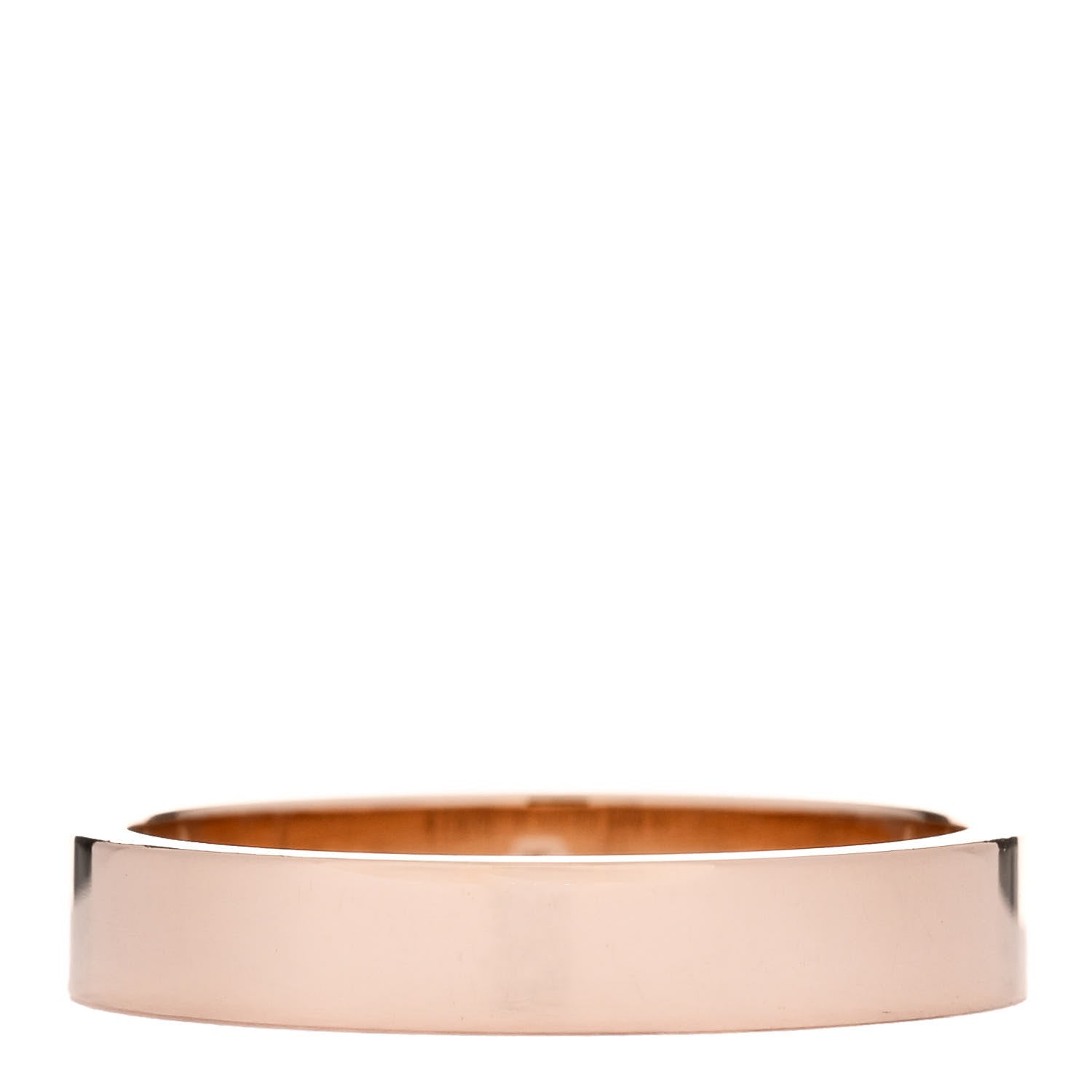 Cartier 18K Pink Gold Diamond 4mm C De Cartier Wedding Band Ring 62 10 3 of 4