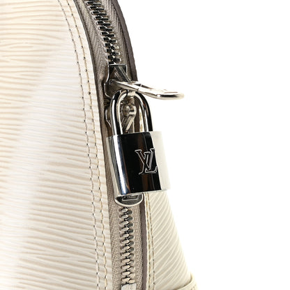 Louis Vuitton Epi Alma BB Ivory 10 of 10