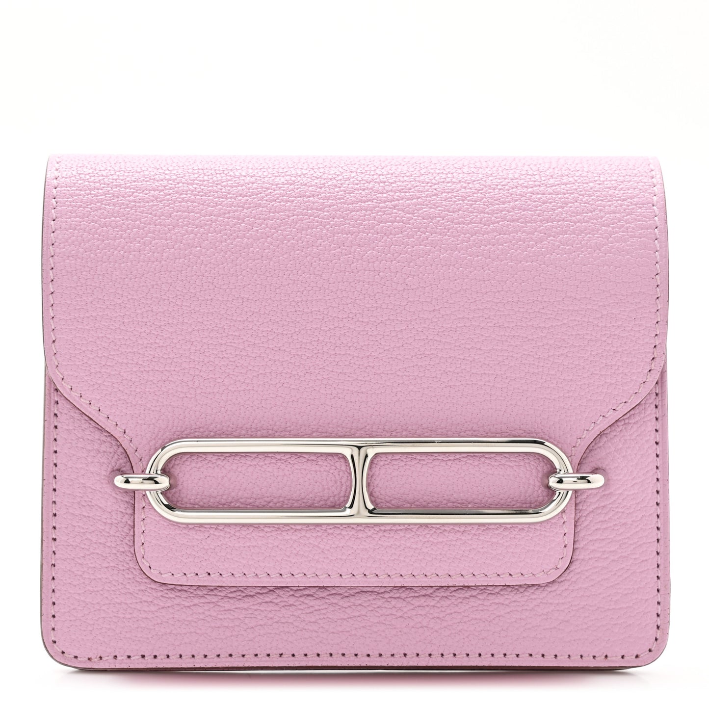 Chevre Mysore Roulis Slim Wallet Mauve Sylvestre