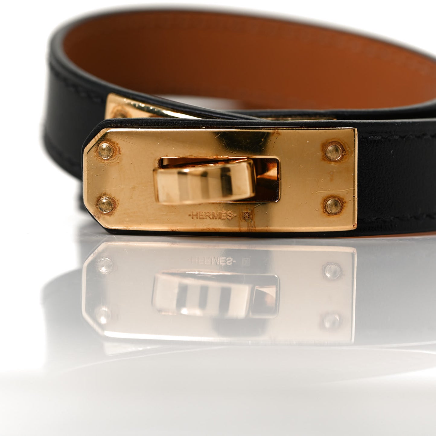 Box Kelly Double Tour Bracelet S Black