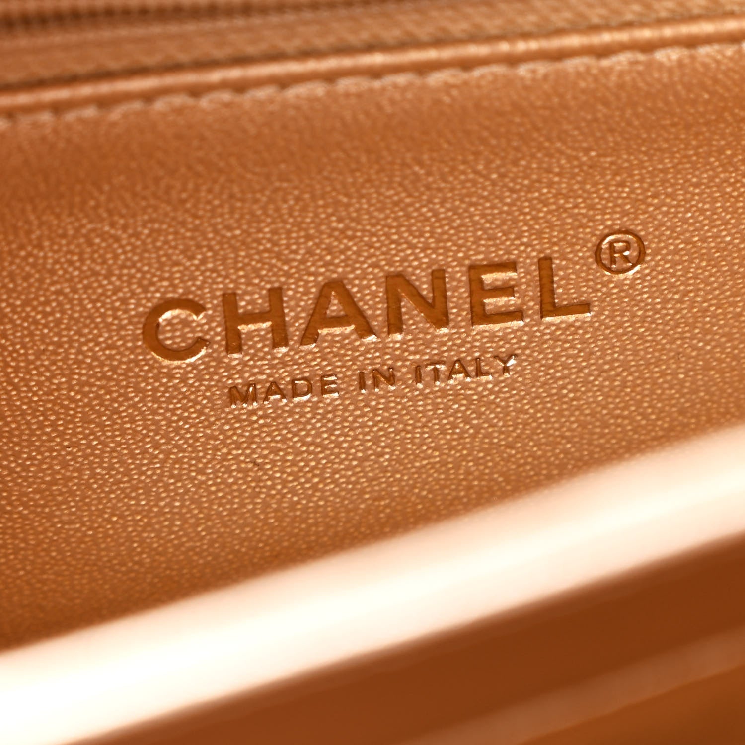 Chanel Metallic Lambskin Quilted Small Trendy CC Flap Dual Handle Bag Gold 7 of 11