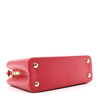 Louis Vuitton Taurillon Capucines BB Scarlet Red 4 of 9