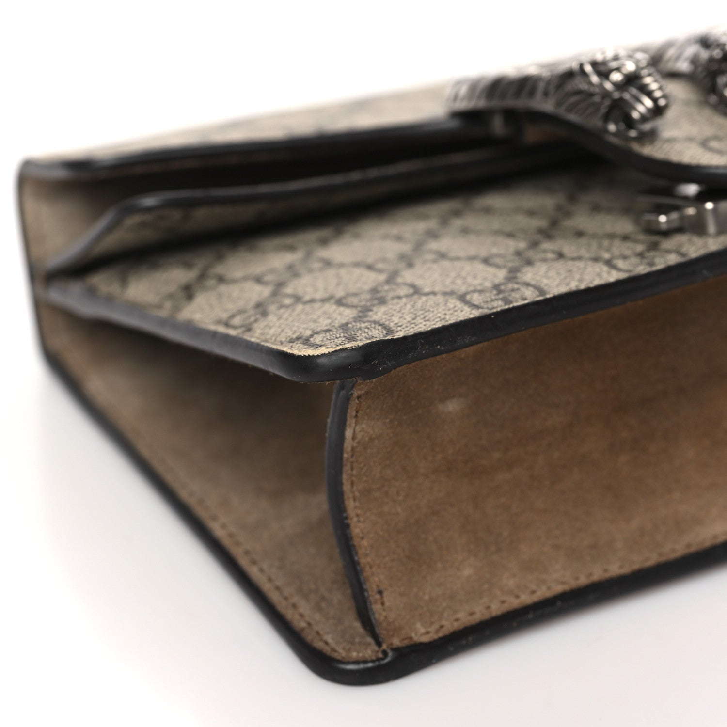 Gucci GG Supreme Monogram Mini Dionysus Shoulder Bag Taupe 9 of 12