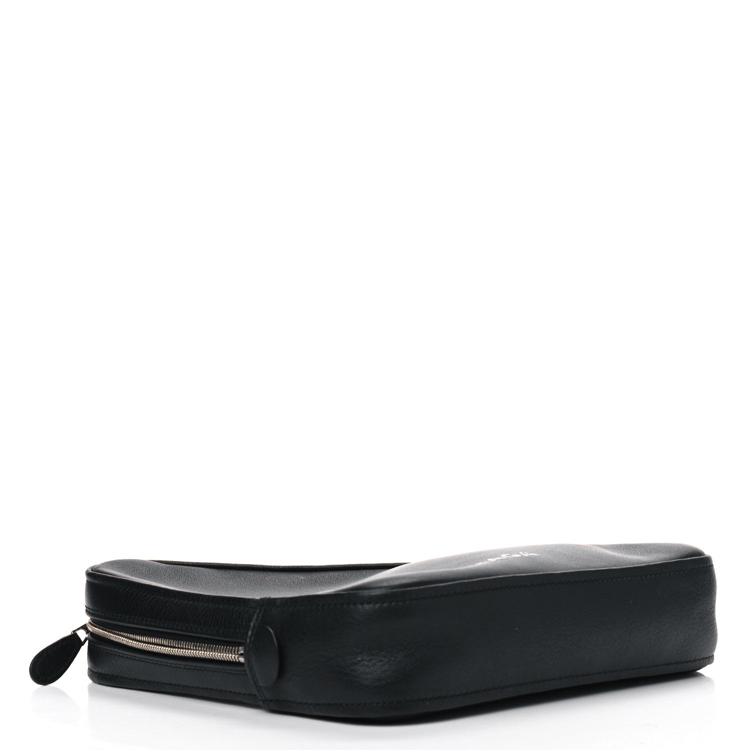 Balenciaga Calfskin M Triangle Pouch Black 3 of 4