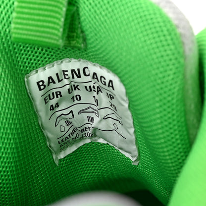 Balenciaga Mesh Nylon Mens Track Sneakers 44 Grey Fluo Green White Black 8 of 9