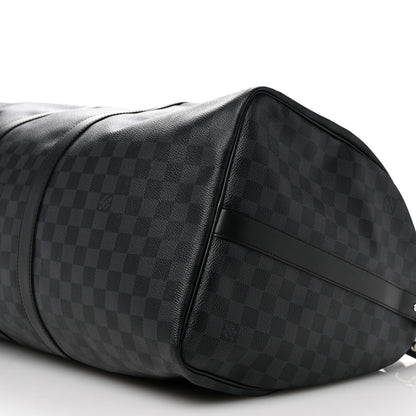 Louis Vuitton Damier Graphite Keepall Bandouliere 55 8 of 8