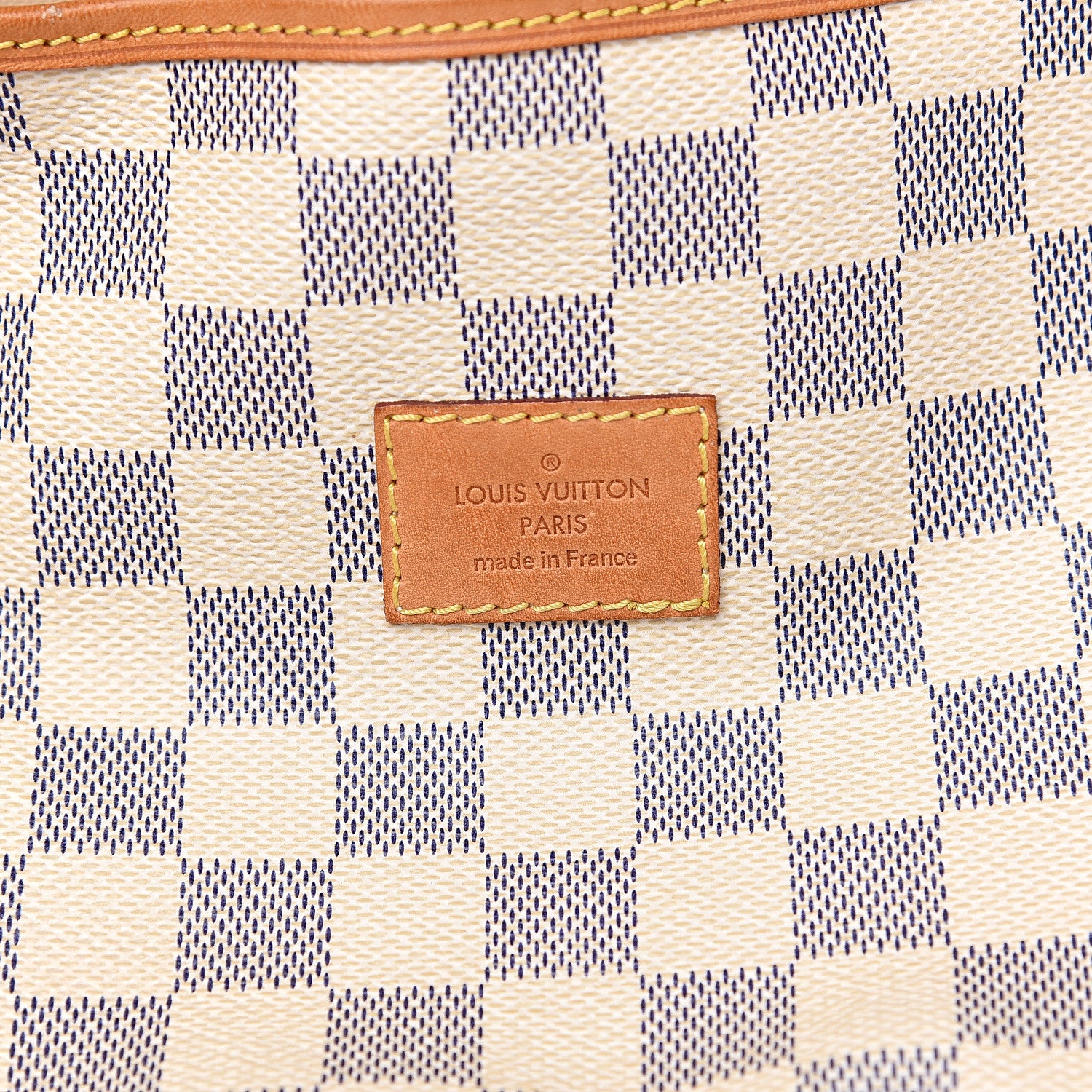 Louis Vuitton Damier Azur Saumur MM 6 of 17