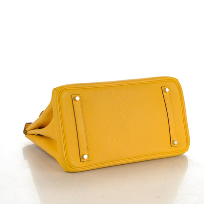 Hermes Clemence Birkin 35 Soleil 5 of 25