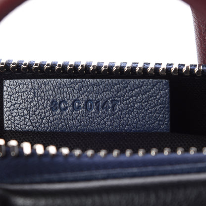 Givenchy Sugar Goatskin Mini Tri-Color Antigona Navy Burgundy Black 7 of 9