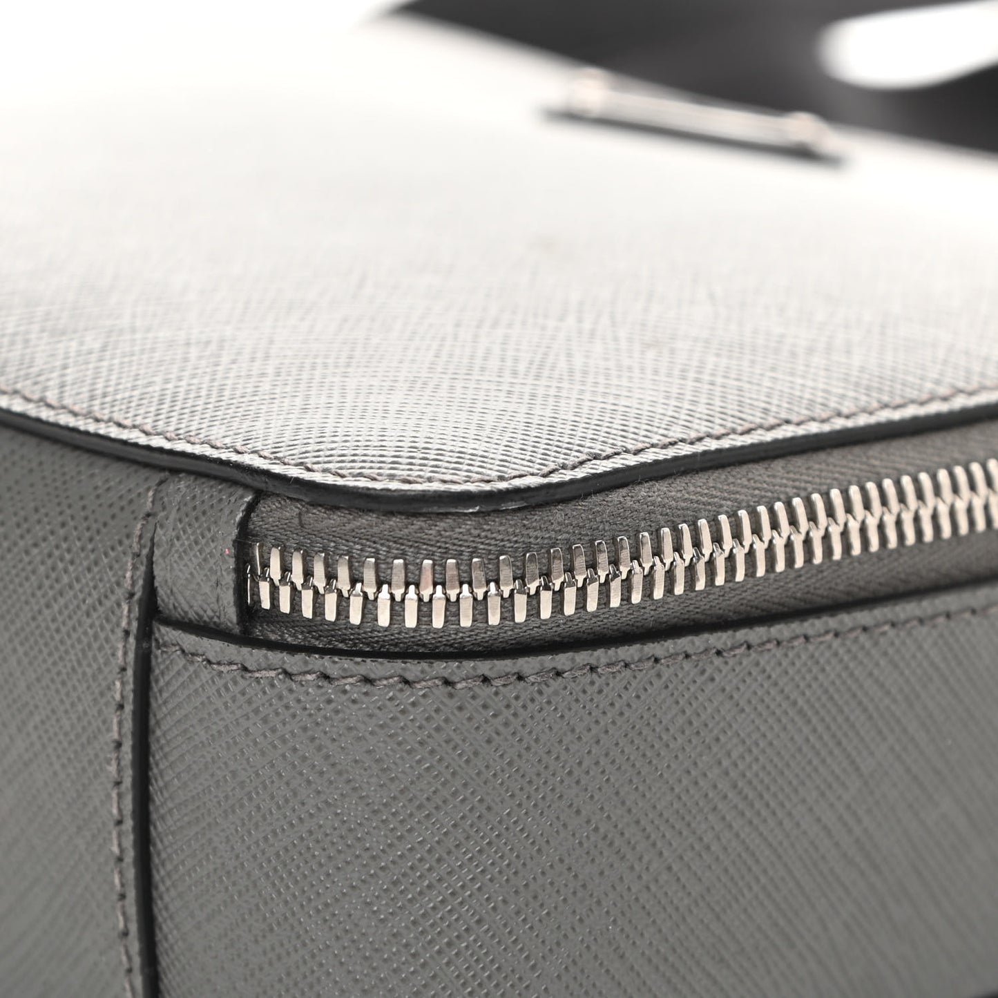 Saffiano Travel Medium Brique Crossbody Bag Marmo