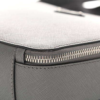 Prada Saffiano Travel Medium Brique Crossbody Bag Marmo 12 of 12