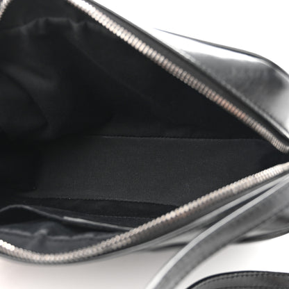 Saint Laurent Calfskin Matelasse Monogram Lou Camera Bag Black 4 of 7