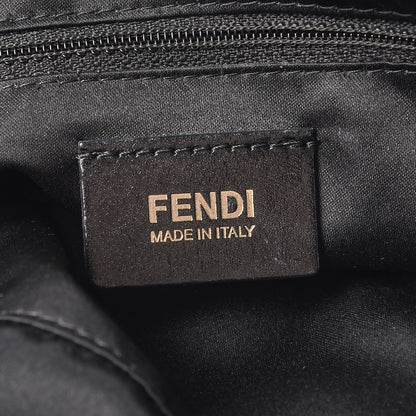 Fendi Vitello Savana Big Mama Baguette Black Tartaruga Natural 6 of 16