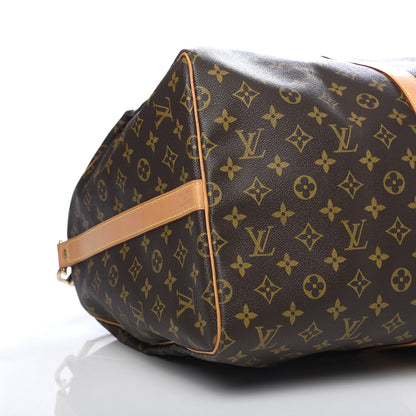 Louis Vuitton Monogram Keepall Bandouliere 55 7 of 9