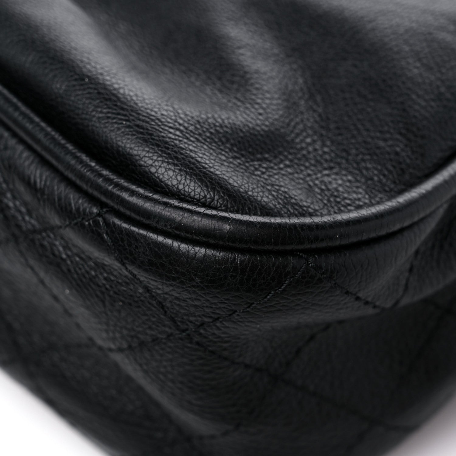 Chanel Calfskin Coco Curve Tote Black 9 of 10